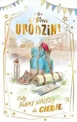 Immagine prodotto di Biglietto di auguri per il compleanno ICG09 - AbCard