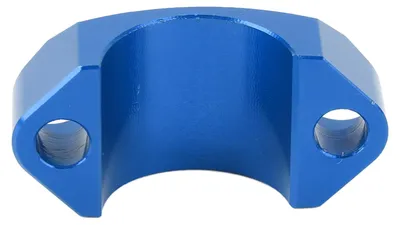 Image de Collier de fixation pour rehausse de guidon de moto en alliage d'aluminium usiné CNC, améliorant la stabilité et assurant une meilleure prise en main, pour F900XR, F900R et S1000XR, bleu