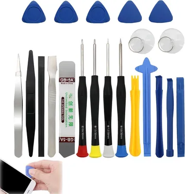 Produktbild von Handy Werkzeugset 21-teilig, Reparaturset für Smartphone, für Elektronik