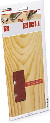 Produktbild von 5 Schleifblätter 115x280 mm K120 KRT203507