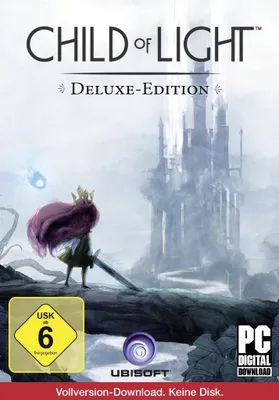 Produktbild von Child of Light - Deluxe Edition (Code in a Box)