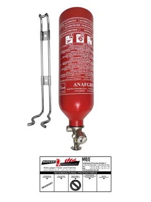 Produktbild von 1kg Automatik Pulver Feuerlöscher Löschanlage
