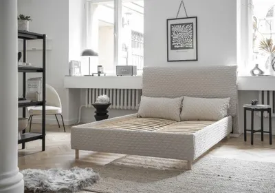 Produktbild von MIUFORM Sleepy Luna - Polsterbett - 180x200cm - Beige - Bett Schlafbett