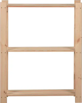 Obrázok produktu pre vidaXL Úložný regál s 3 policami 60x28,5x90 cm Masívne borovicové drevo