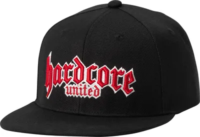 Image de Kappe 3D LOGO CAP Black/Red/White taille unique Hardcore United