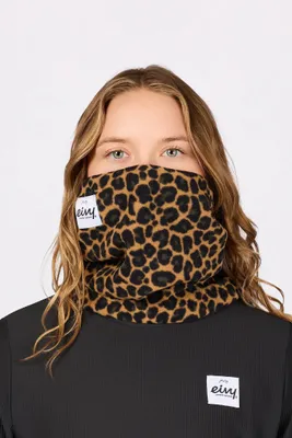 Obrázok produktu pre Eivy, teplá čiapka s fleecovou ochranou krku, vzor leopard.