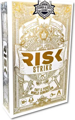 Produktbild von Hasbro - Risk Strike (englisch) Kartenspiel Würfelspiel