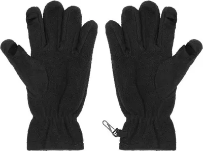 Produktbild von Funktionale Microfleece Handschuhe black, Gr. L/XL
