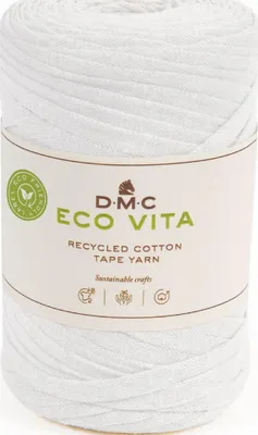 Produktbild von DMC Eco Vita Tape – nachhaltiges Strick- & Häkelgarn (Farbe 1)