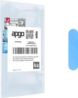 Produktbild von apgo 4 Stück Linsenschutz Kamera Schutzglas für Realme 6 Pro Kameraschutz, 9H Kameraobjektiv Camera Lens Protector