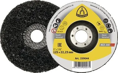Immagine prodotto di KLINGSPOR Disco per pulizia grossolana NCD 200 Ø115xmm - 259043