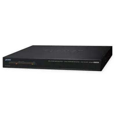 Obrázek produktu pro PLANET AVS-4210-24HP4X, Řízený, L2/L4, 10G Ethernet (100/1000/10000), Podpora napájení po Ethernetu (PoE), Instalace do racku, 1U