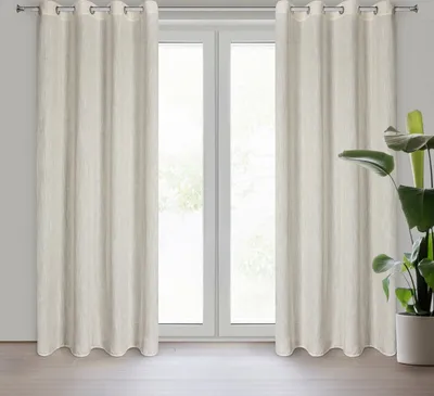 Obrázek produktu pro Záclona JUDYTA NATU 140x270 cm Očko záclony
