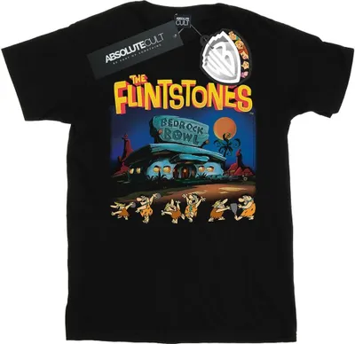 Produktbild von The Flintstones - "Champions Of Bedrock Bowl" T-Shirt für Herren BI25281 (XL) (Schwarz)