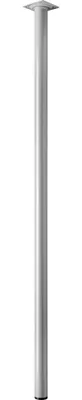 Produktbild von Hettich Tischbein 3,0 x 90 cm Stahl Aluminium-Optik - 1 Stück