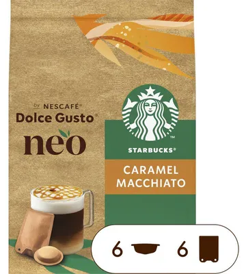 Produktbild von Nescafé Dolce Gusto Neo Caramel Macchiato Kapseln, 12 Stück, 120 g