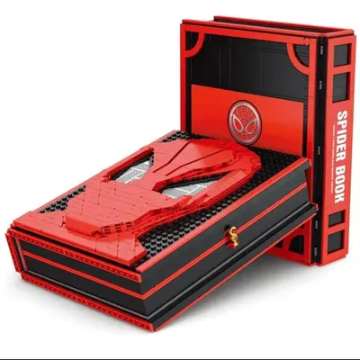 Obrázek produktu pro Stavebnice - Kniha Spider-Mana s 55 figurkami - 1888 dílků.