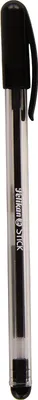 Produktbild von Pelikan Kugelschreiber "STICK", mittlere Spitze, Schwarz
