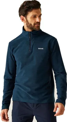 Obrázok produktu pre Regatta Thompson Marl Fleece Half Zip Blue M Man Blue M