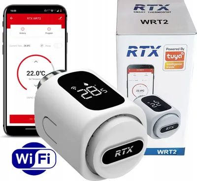 Produktbild von RTX Thermostatkopf für TUYA Smart WiFi Heizkörper