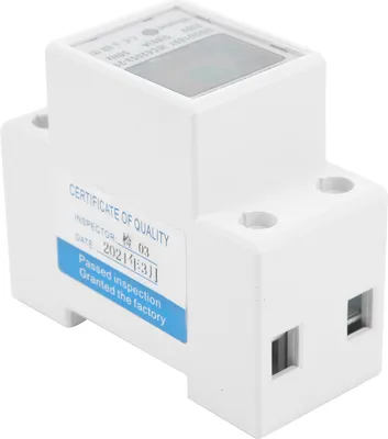 DDSU1897 1 fázový 2 drôtový merač energie Inteligentný digitálny tester elektrickej energie 230V