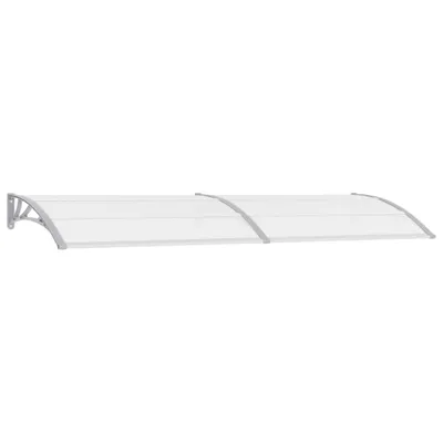 Obrázek produktu pro Vchodová stříška šedá 300 x 100 cm polykarbonát