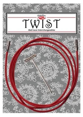 Austauschbares Nadelkabel, 93 cm, Klein, Rot, 1 Stück