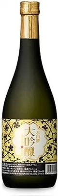 Obrázek produktu pro Sake Daiginjo Honjirushi Sakura, likér, Japonsko, 70 cl, 15 % alkoholu