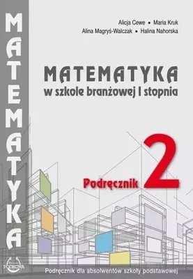 Obrázok produktu pre Podręcznik do matematyki dla szkół branżowych klasa 2-3