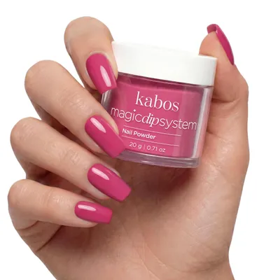Produktbild von Kabos Magic Dip System Dipping Powder Acrylpulver Nägel 023 Bubble Pink 20g