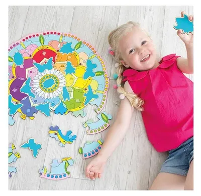Image de Puzzle insectes en bois pour enfants Beleduc