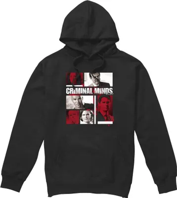 Immagine prodotto di Criminal Minds - Felpa con cappuccio da uomo TV8454 (XL) (Nero)