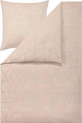 Produktbild von Estella Bettwäsche Andriano" beige 1x 155x220 cm + 1x 80x80 cm"