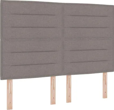Obrázok produktu pre vidaXL Čelo postele Taupe 144 cm látka