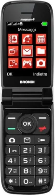 Obrázok produktu pre Brondi Magnum 4, Flip, Dual SIM, 7,11 cm (2.8"), 1,3 MP, 800 mAh, Biela