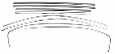 Produktbild von OMAC Zier- / Schutzleiste Türscheibe Fensterleiste 2542146B Fenster Ein-/Anbau Edelstahl für Fiat Tipo