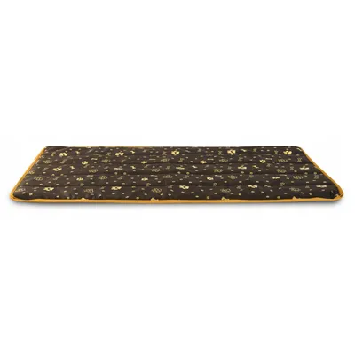Produktbild von Hundekissen AIO MATAKOSCI12080 Hundebett Hundematte 120x80cm wasserdicht Knochen-Muster Braun