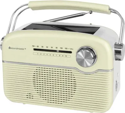 Immagine prodotto di Radio portatile Soundmaster TR480BE, alimentazione a celle solari