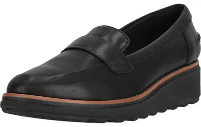Produktbild von CLARKS Slipper Sharon Gracie mit extra Stoßdämpfung für ultimativen Komfort 1273 Black Soft 41.5