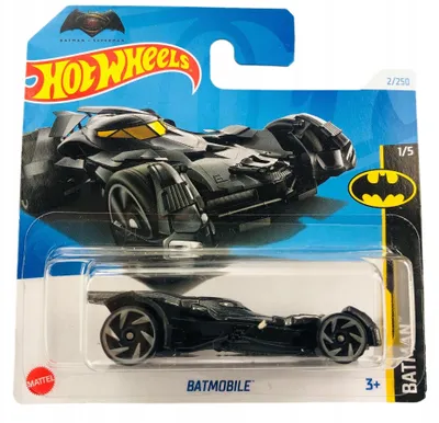Produktbild von Hot Wheels Batmobil HTC83 Batman Sammlerstück Spielzeugauto