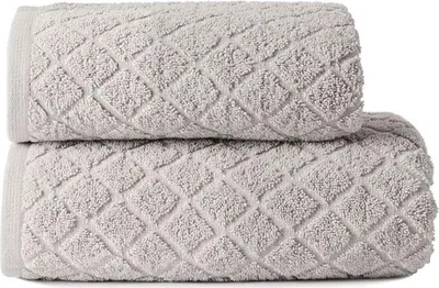 Obrázok produktu pre Uterák, osuška, 100 % bavlna, moderný Oliwier 50x90 sivý