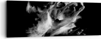 Produktbild von Bild auf Leinwand - Leinwandbild - Einteilig - Tanz Mann spring - 90x30cm - Wand Bild - Wanddeko - Wandbilder - Leinwanddruck - Bilder - Wanddekoration - Leinwand bilder - Wandbild - AB90x30-4391