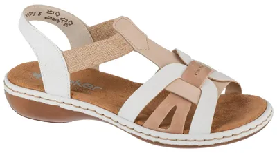Produktbild von Rieker Sandals 65918-81, Sandalen, Damen, Weiß