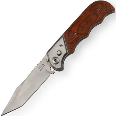 Image de Couteau Pliant Outdoor LX-40833 Marron - Pratique et Précis KP40833