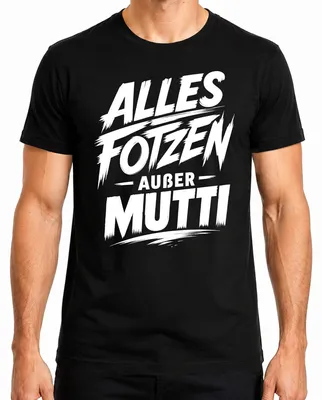 Obrázok produktu pre Tričko s nápisom "Všetko, len nie mama", vtipné, sarkastické, humoristické, pánske, čierna farba, veľkosť S