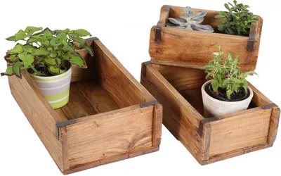 Produktbild von Pflanzenbox Gino 3er Set