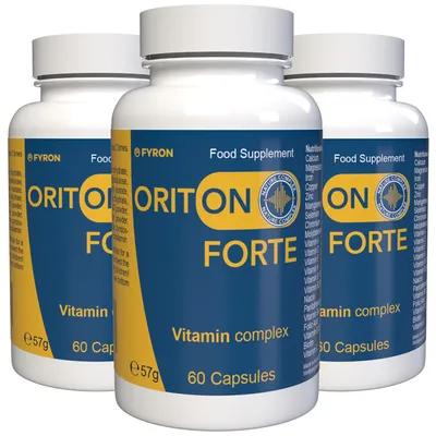 Produktbild von Oriton Forte- 180 Kapseln (3 x 60 Kapseln) - 3er Pack