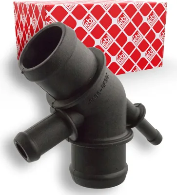 Produktbild von FEBI BILSTEIN 107181 Kühlmittelflansch für VW Golf IV Schrägheck (1J1) Wasserflansch