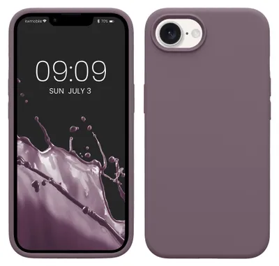 Produktbild von kwmobile Handyhülle für Apple iPhone 17e / iPhone 16e Hülle - Case Silikon - Kabelloses Laden - Schutzhülle Cover in Helle Iris