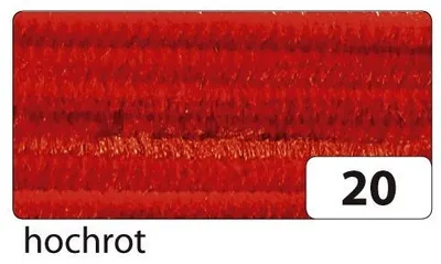 Zdjęcie produktu dla Folia 77820 Drut szenilowy - 8 mm, 10 sztuk, jasnoczerwony(T)